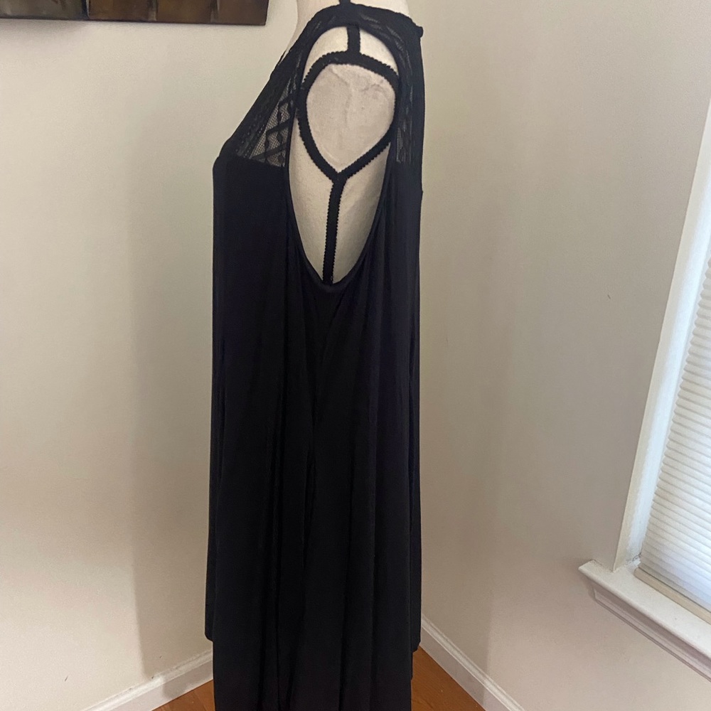 Torrid Black Lace Trapeze Dress - Picture 2 of 7